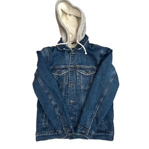 vintage abercrombie & fitch jean jacket